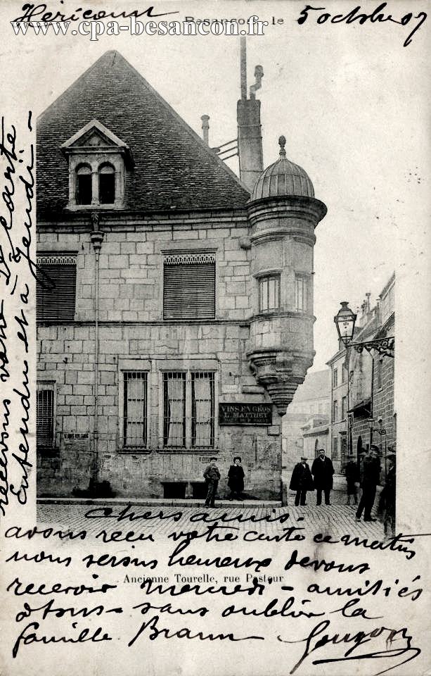 Besançon - Ancienne Tourelle, rue Pasteur